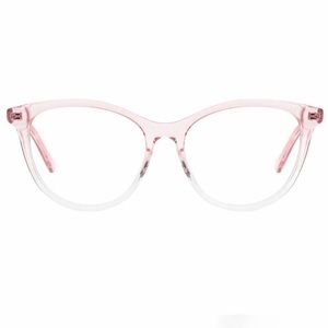 QUAY All Nighter Readers 1.5 Pink Clear Frame Magnified Bluelight Lens NWT